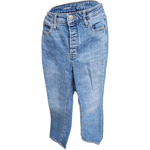 Old Navy Denim - Old Navy Extra High Rise Kicker Boot Cut Jeans Size 0